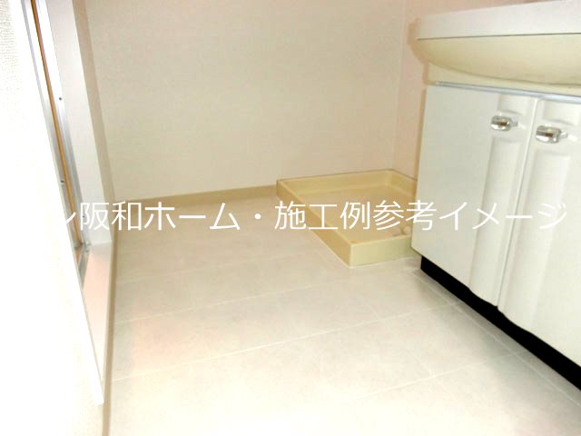 プロスベール高安 洗面所