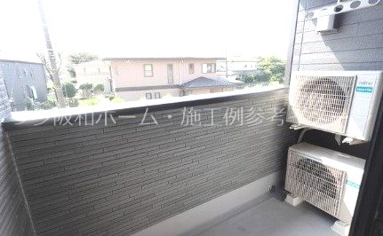 パイン山城 ベランダ