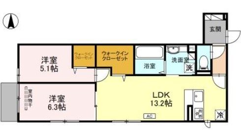 QUBE.2ND 間取り