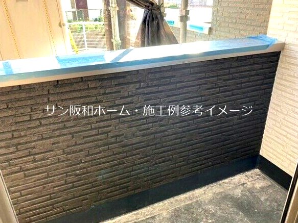 1erつばき ベランダ