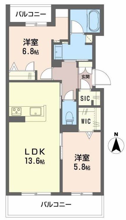 シャーメゾン大晶 間取り