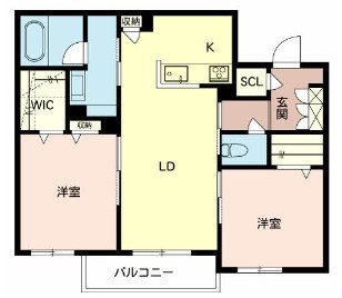 メゾンドプレズィール  間取り