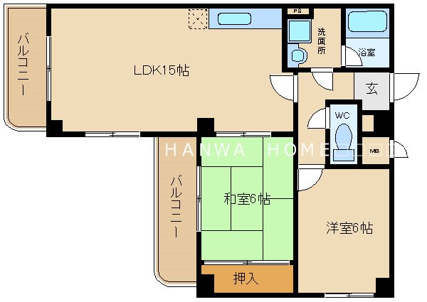 レジデンスogawa 間取り