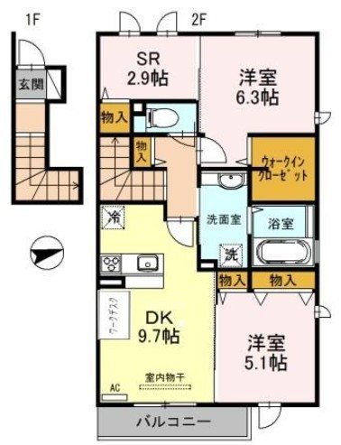 サンディアコート 間取り