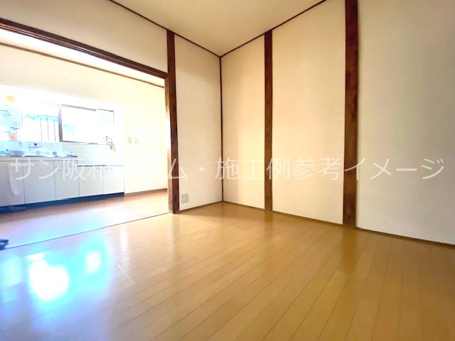 八尾市上之島町南貸家 リビング