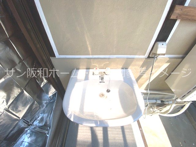 八尾市上之島町南貸家 洗面所