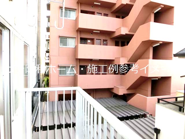 シティ八尾 ベランダ