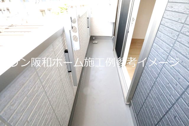 エクレール東太子 ベランダ