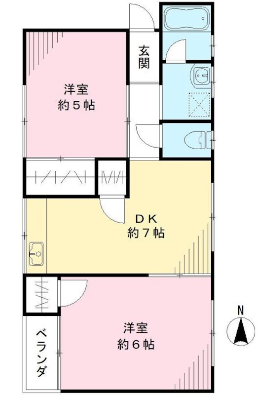 八尾マンション 間取り