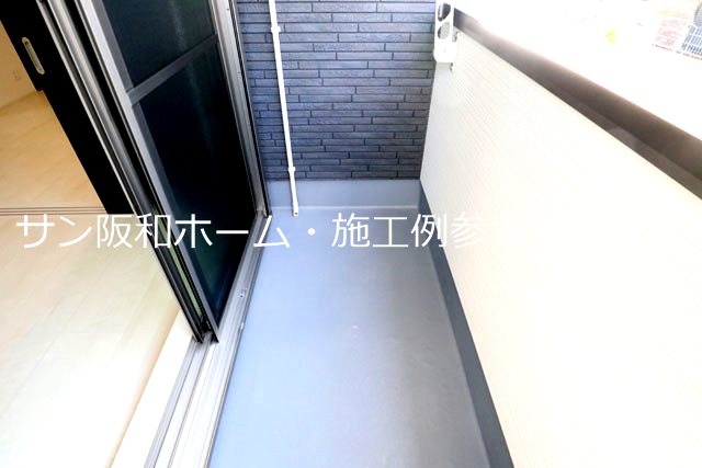 フジパレス近鉄八尾Ⅱ ベランダ