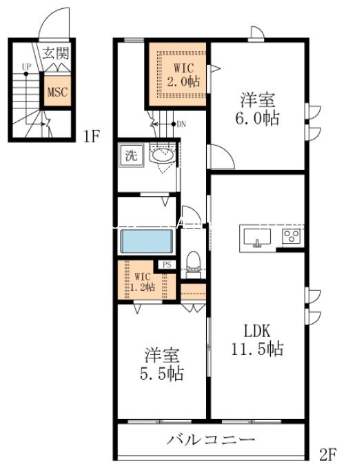 Grand　Mer（グランメール） 間取り