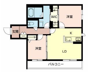 シャーメゾン綺羅 間取り