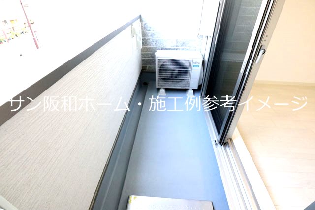 クリエオーレ若草町１ ベランダ