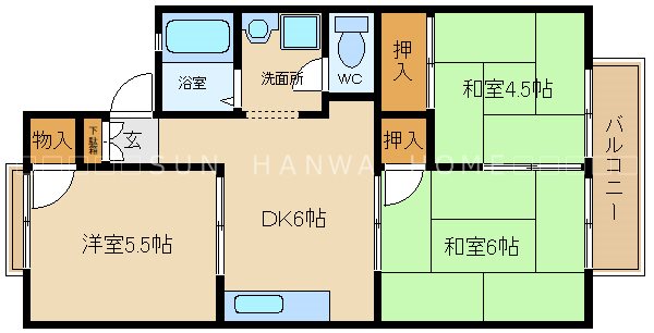 サンロイヤル 間取り