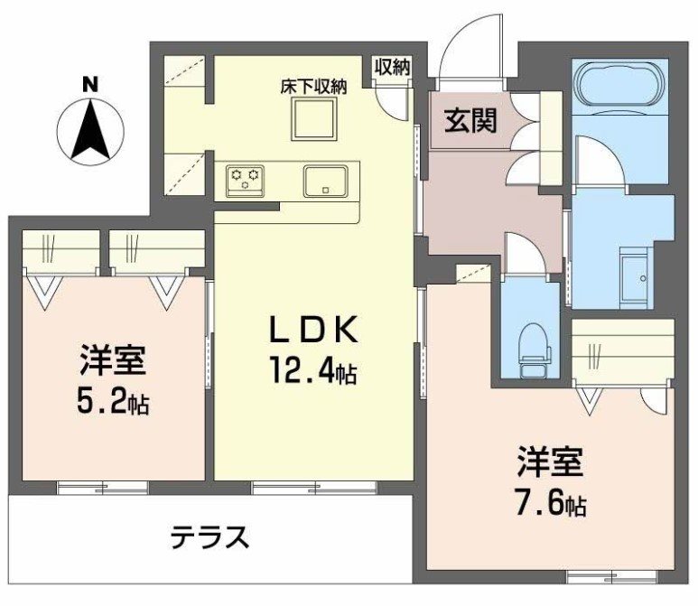 シャーメゾン大晶 間取り