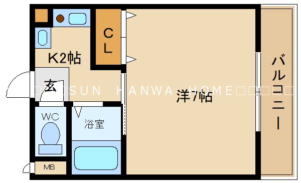 クレールコート 間取り