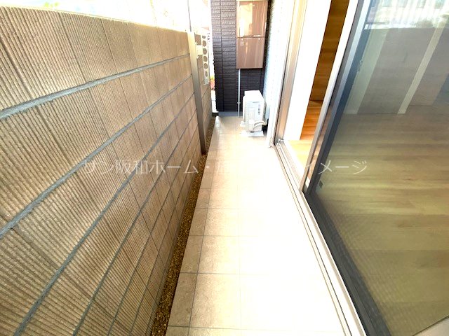 シャーメゾン渋川Ⅲ ベランダ