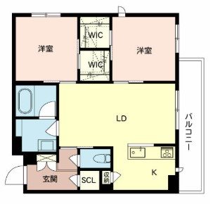 メゾンドプレズィール  間取り
