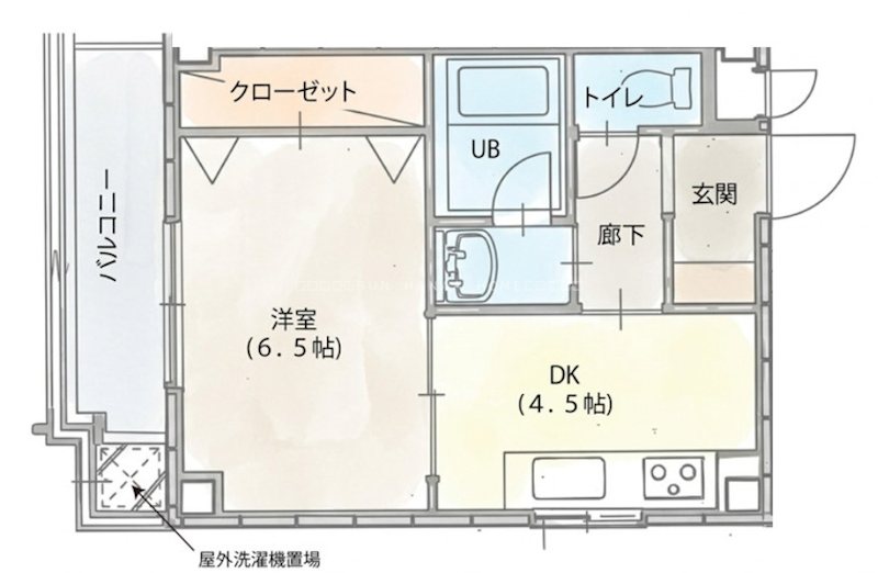 レークランド喜多 間取り