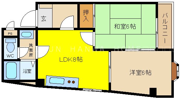 ココグラン山本 間取り