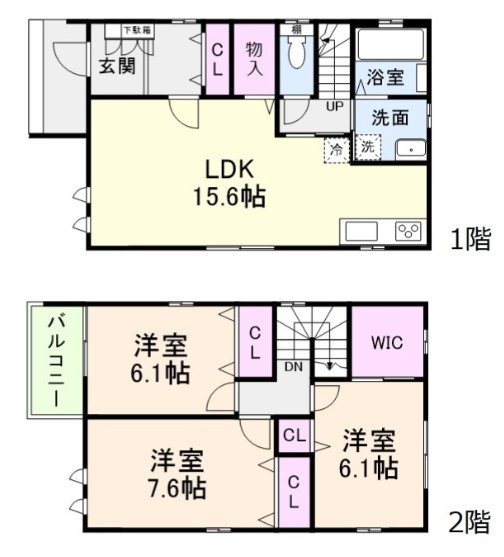 フジパレス戸建賃貸高安町南３丁目（仮称） 間取り