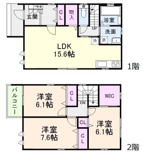 フジパレス戸建賃貸高安町南３丁目（仮称） 間取り