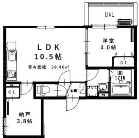 モデルノ（D porta moderno) 間取り