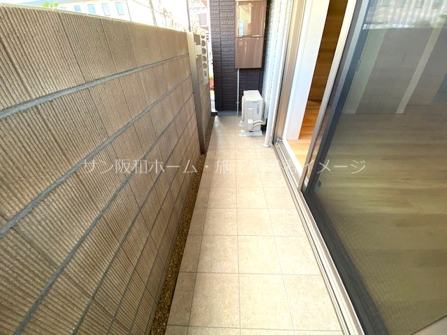 シャーメゾン渋川Ⅲ ベランダ