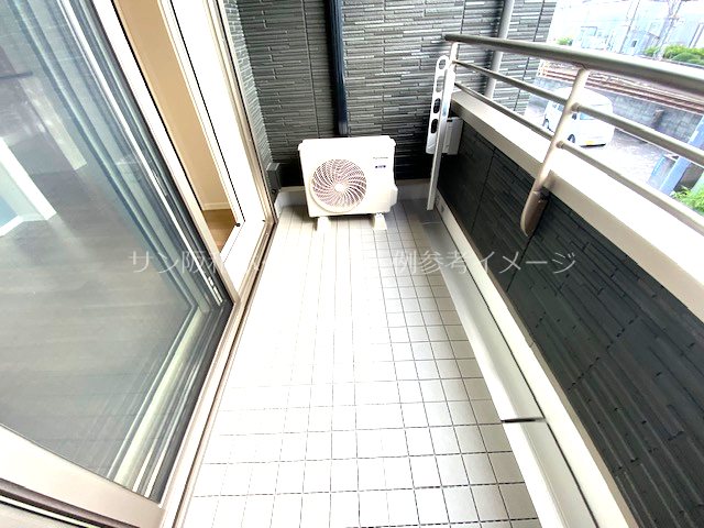 シャーメゾン渋川Ⅲ ベランダ