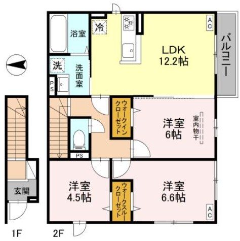 トリシア東太子 間取り