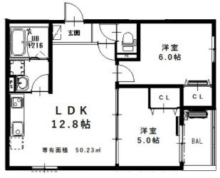 モデルノ（D porta moderno) 間取り