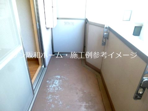 ヴィラハピネス ベランダ