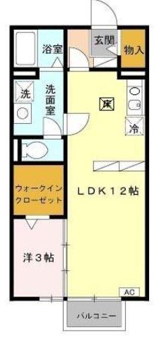 カサベルデB棟 間取り