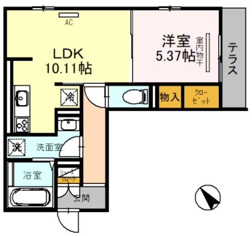 グランアクア 間取り