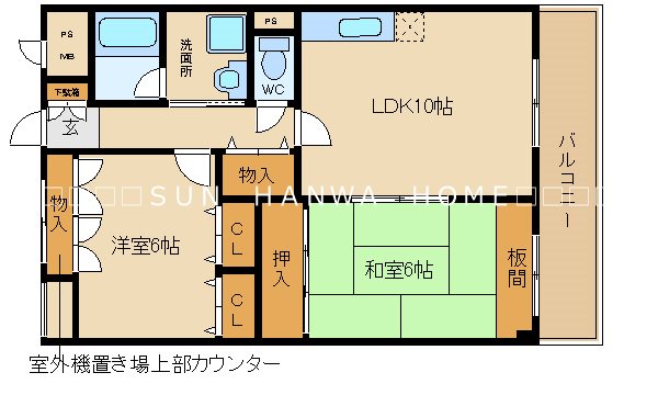 MANSION　リバティ 間取り