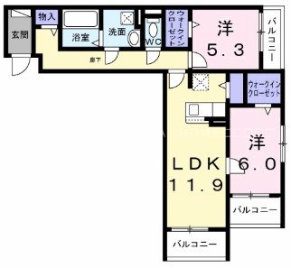 メゾンボヌール 間取り