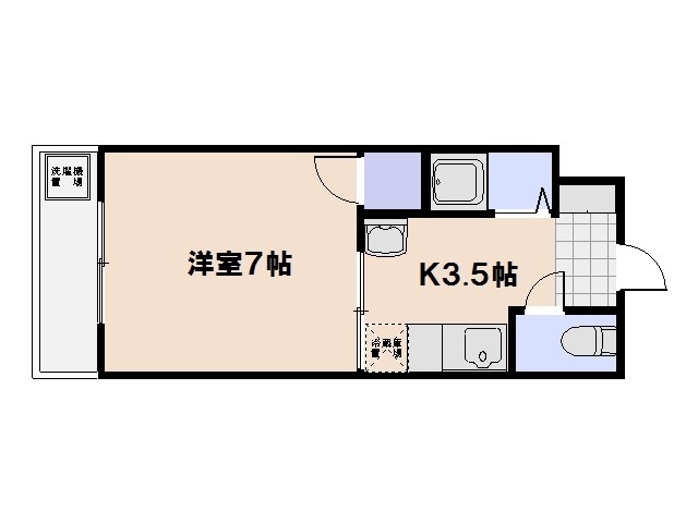 ラ・メゾン峰 305号室 間取り
