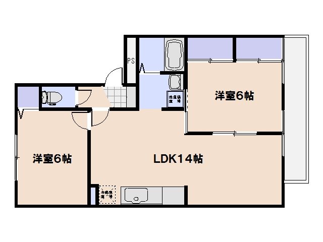 クレージュ中村 間取り