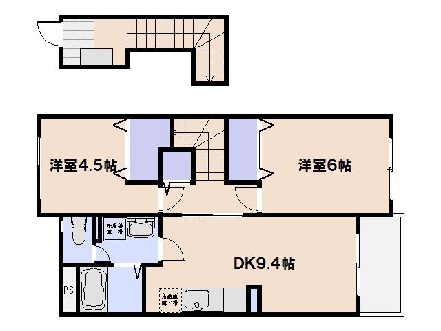 ファースト　ステップ 202号室 間取り