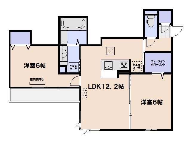 グランテリア楽々園Ｎ 間取り