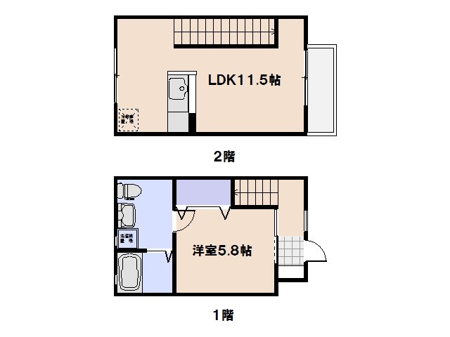 リノリノアパートメント五日市 間取り