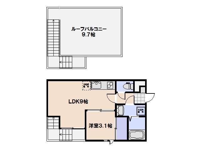GRANDTIC 五日市HARU 間取り