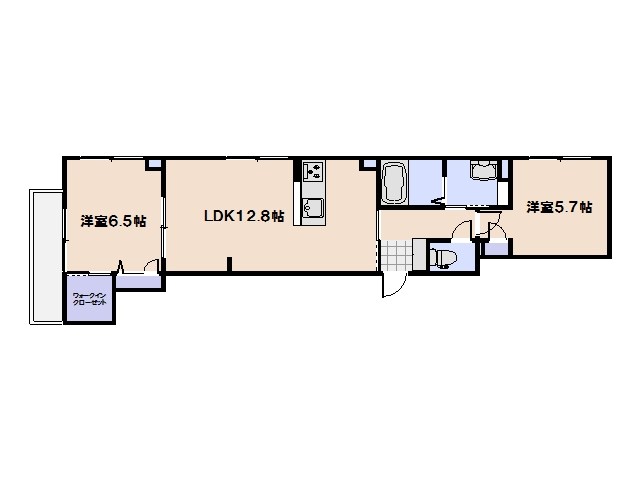 シャーメゾンクオーレ 間取り図
