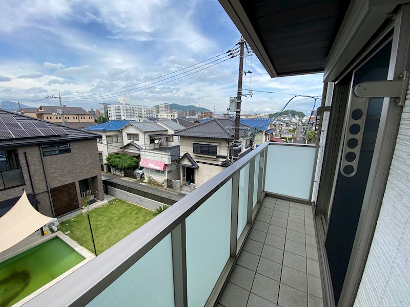 シャーメゾンクオーレ ベランダ