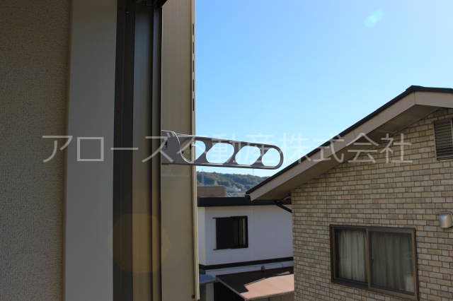 ヴィラ　リヴィエールⅡ ベランダ