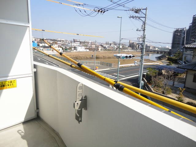 アルル五日市駅前 ベランダ