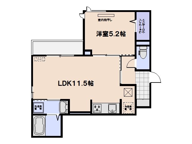グランテリア楽々園S 間取り