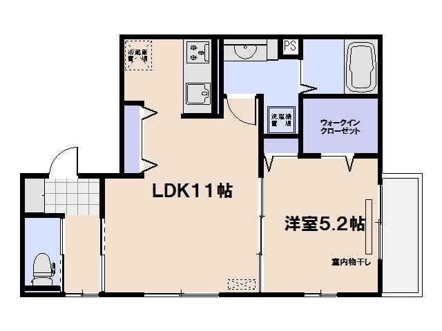 グランテリア楽々園W 間取り