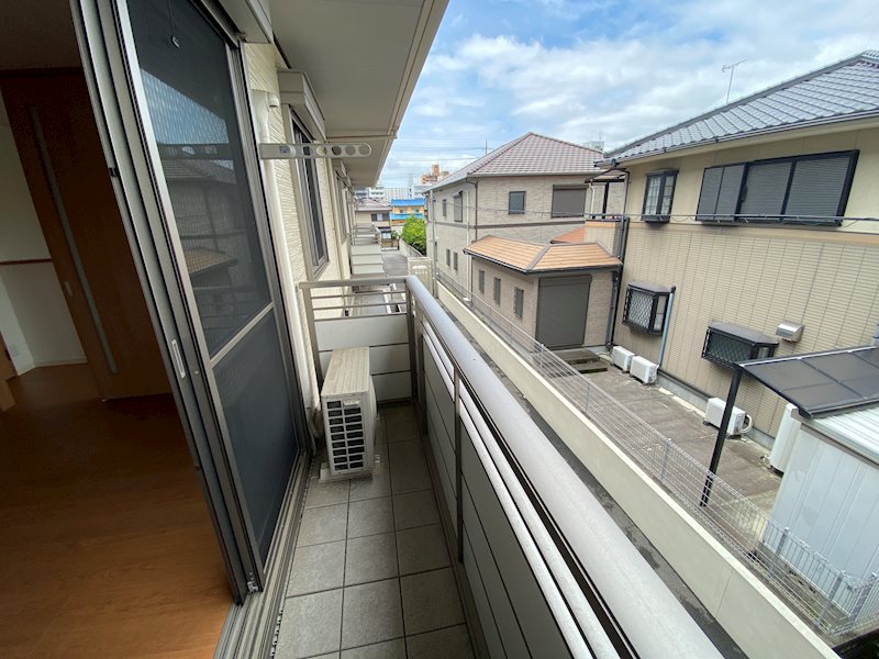 シャーメゾンＫＯＢＡＴＡⅡ ベランダ