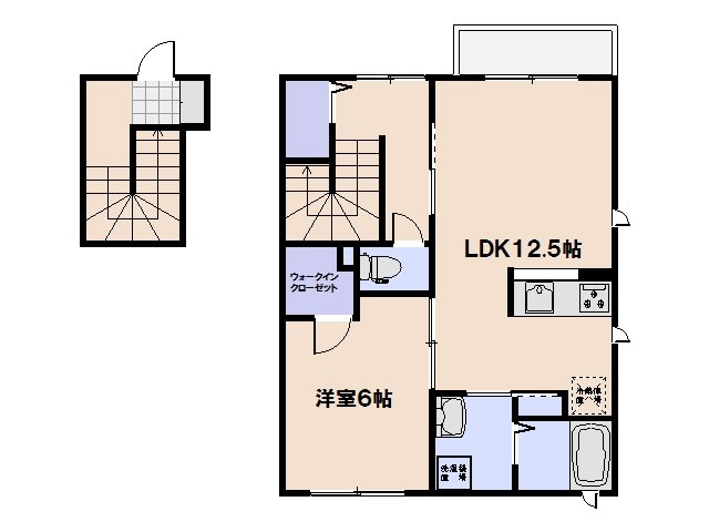 シャーメゾンＫＯＢＡＴＡⅡ 間取り